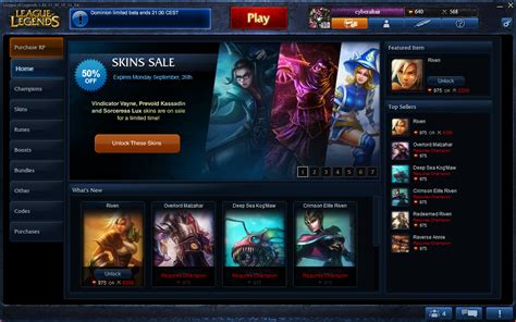 league of legends official site.